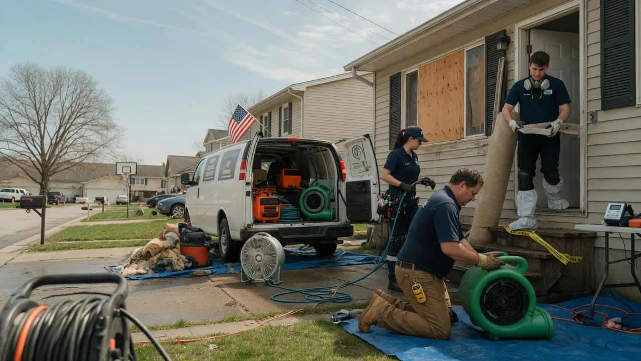 Water Damage Restoration in Allison, IA near me